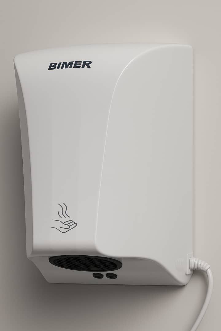 خشک‌کن دست اتوماتیک بیمر مدل 8818 با توان ۸۵۰ وات