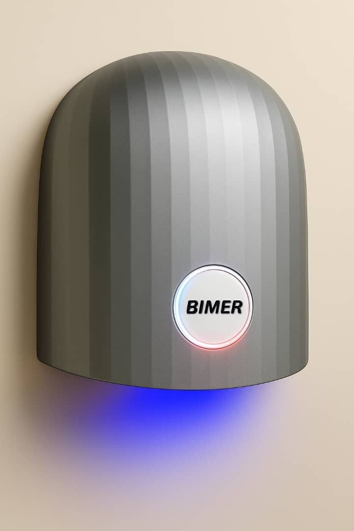 خشک‌کن دست اتوماتیک بیمر مدل 1000B با بدنه ABS و توان 1200 وات